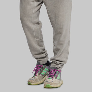 Earth Dye Graphic Jogger - Mudstone