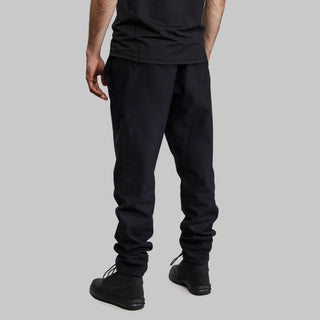 Relaxed Flame Sweatpants - Washed Black