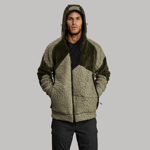 Ice Age Fleece. Grey-Green edition