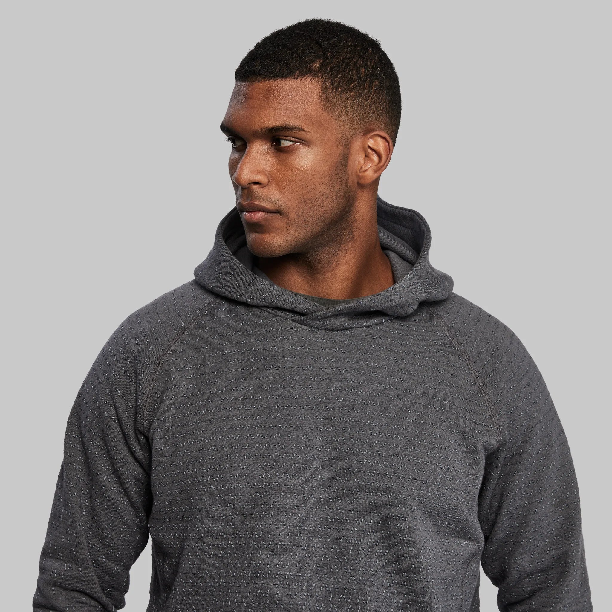 Sashiko Hoodie. Grey edition – Vollebak