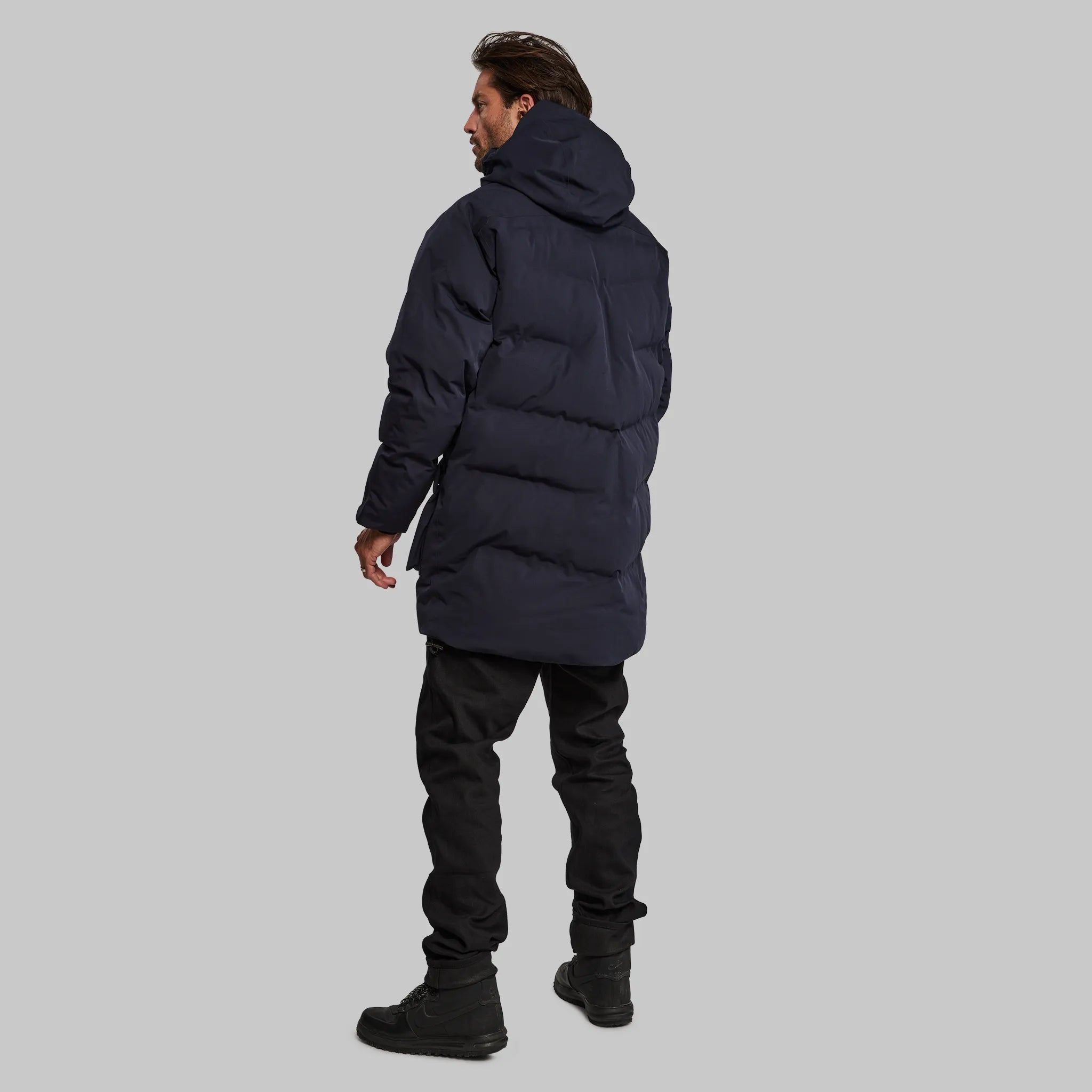 Waterfallproof Puffer. Navy edition – Vollebak