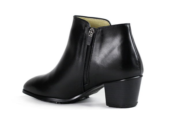Daphne Black Bootie - Rhea Footwear