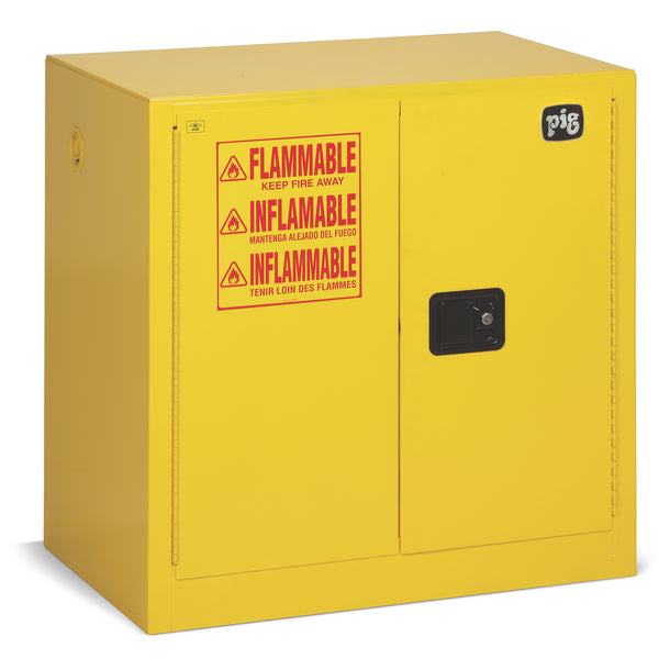 PIG® Flammable Liquid Storage Cabinet - CABK732 - New Pig India