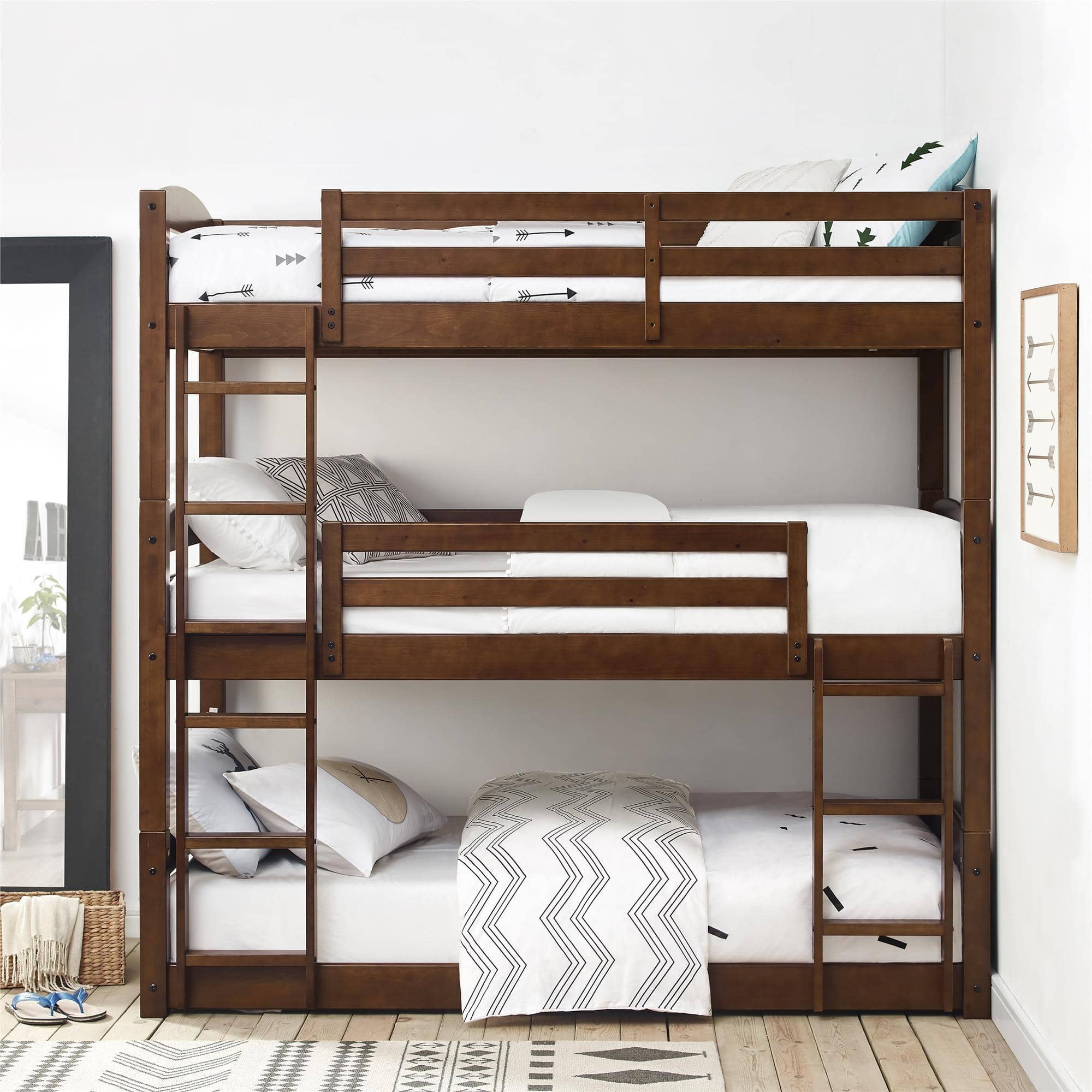 triple bunk bed designs