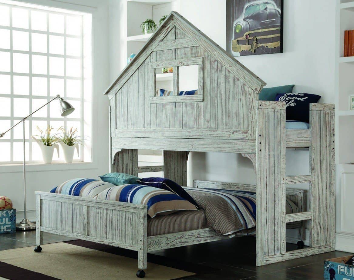 house bunk bed