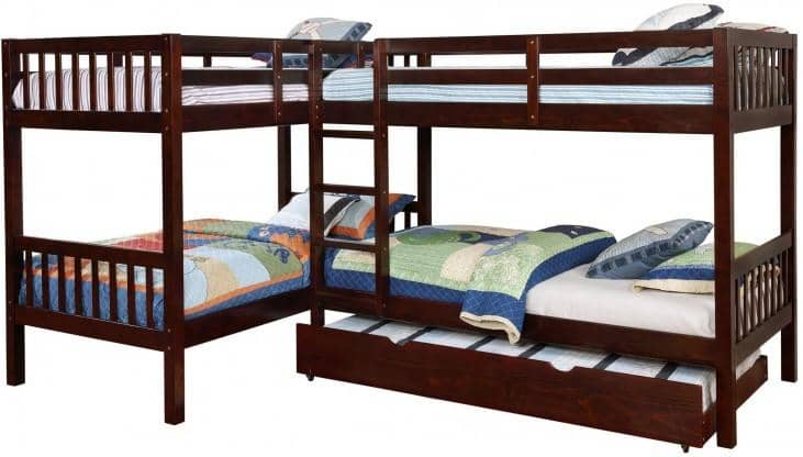 quadruple sleeper bunk beds