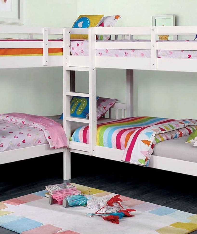 quadruple bunk bed with trundle