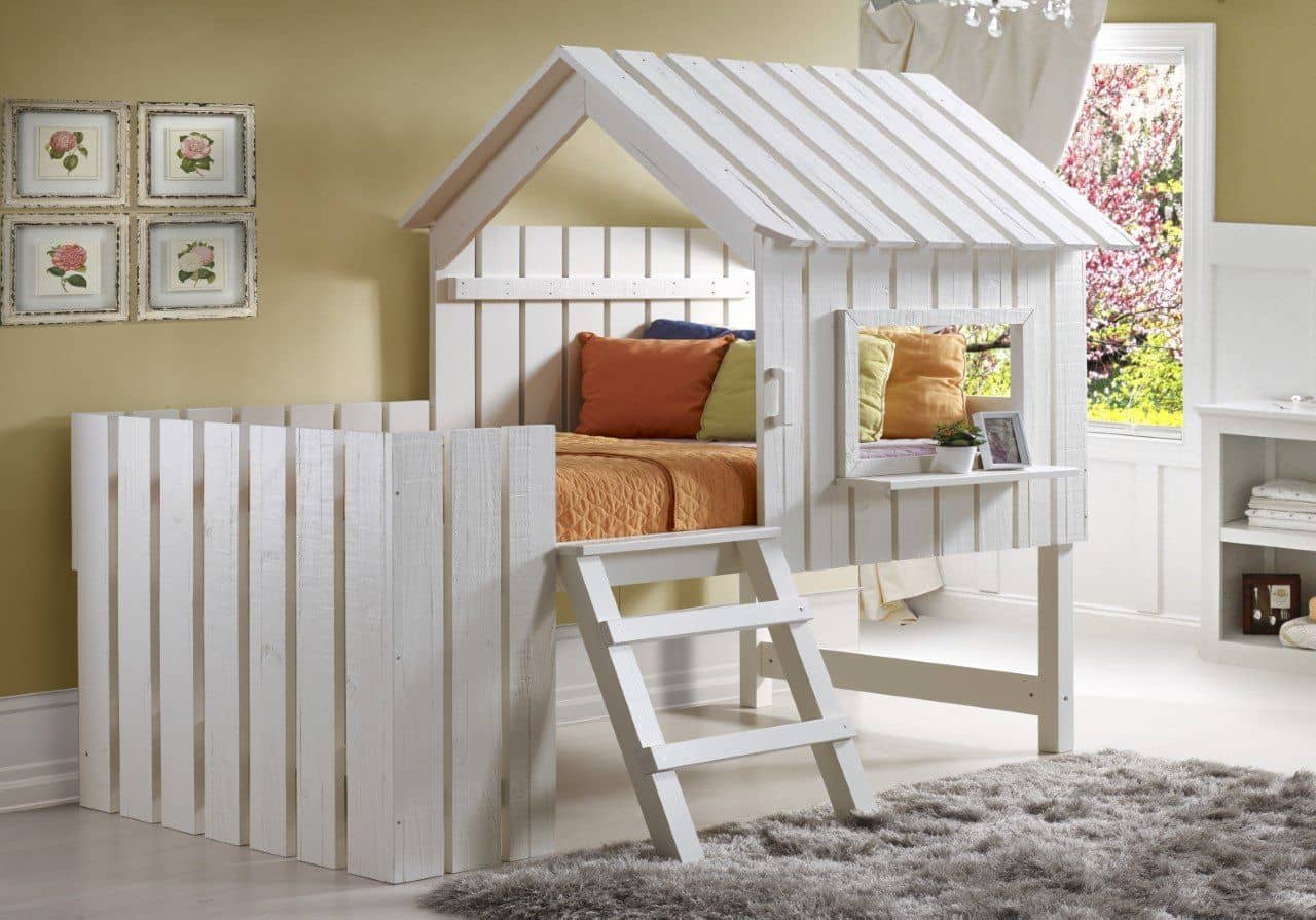 kids fort bed