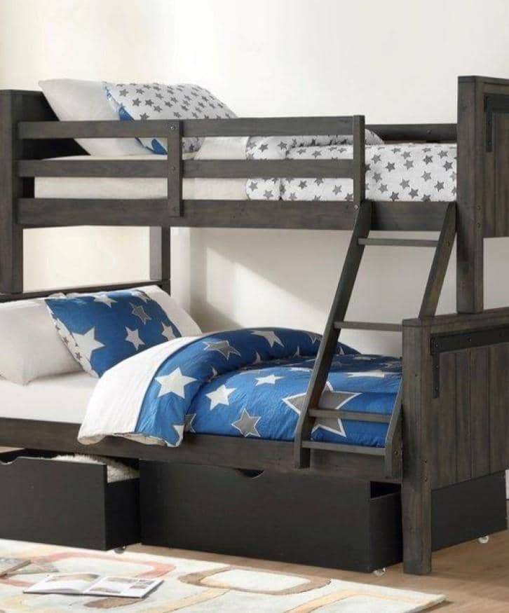 bunk beds for kids with storage