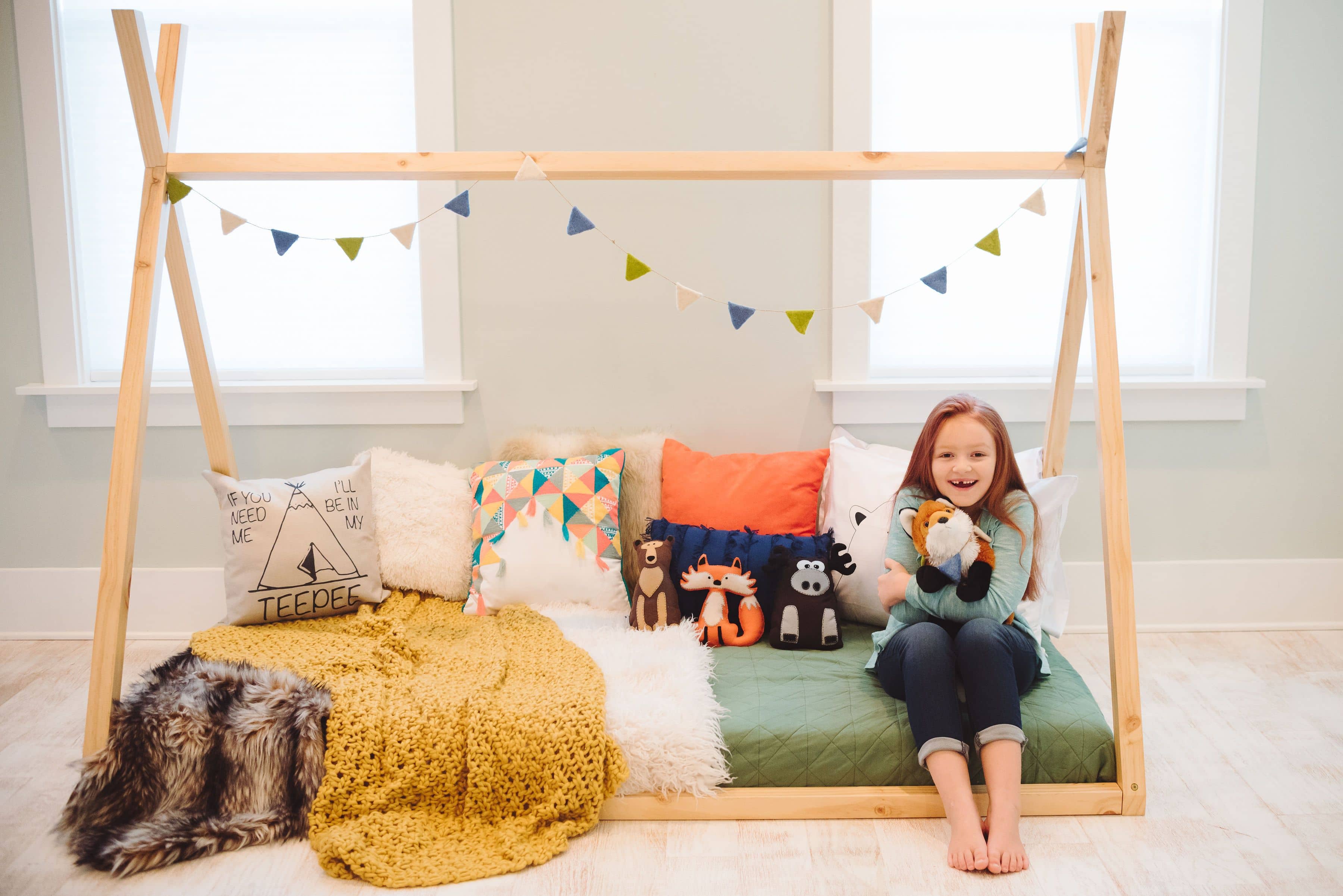 boys teepee bed