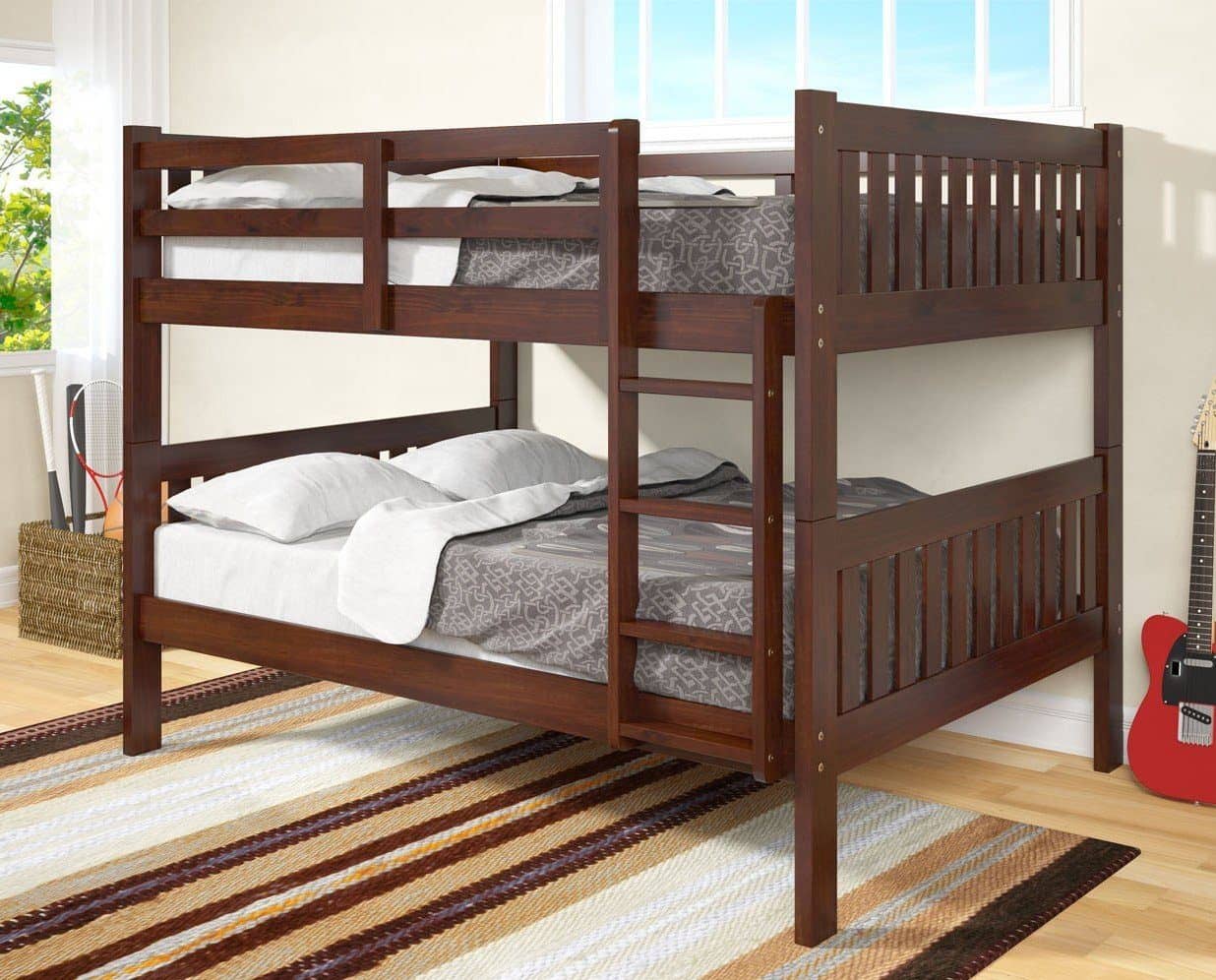 kids full size bunk beds