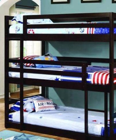 3 bunk beds for kids