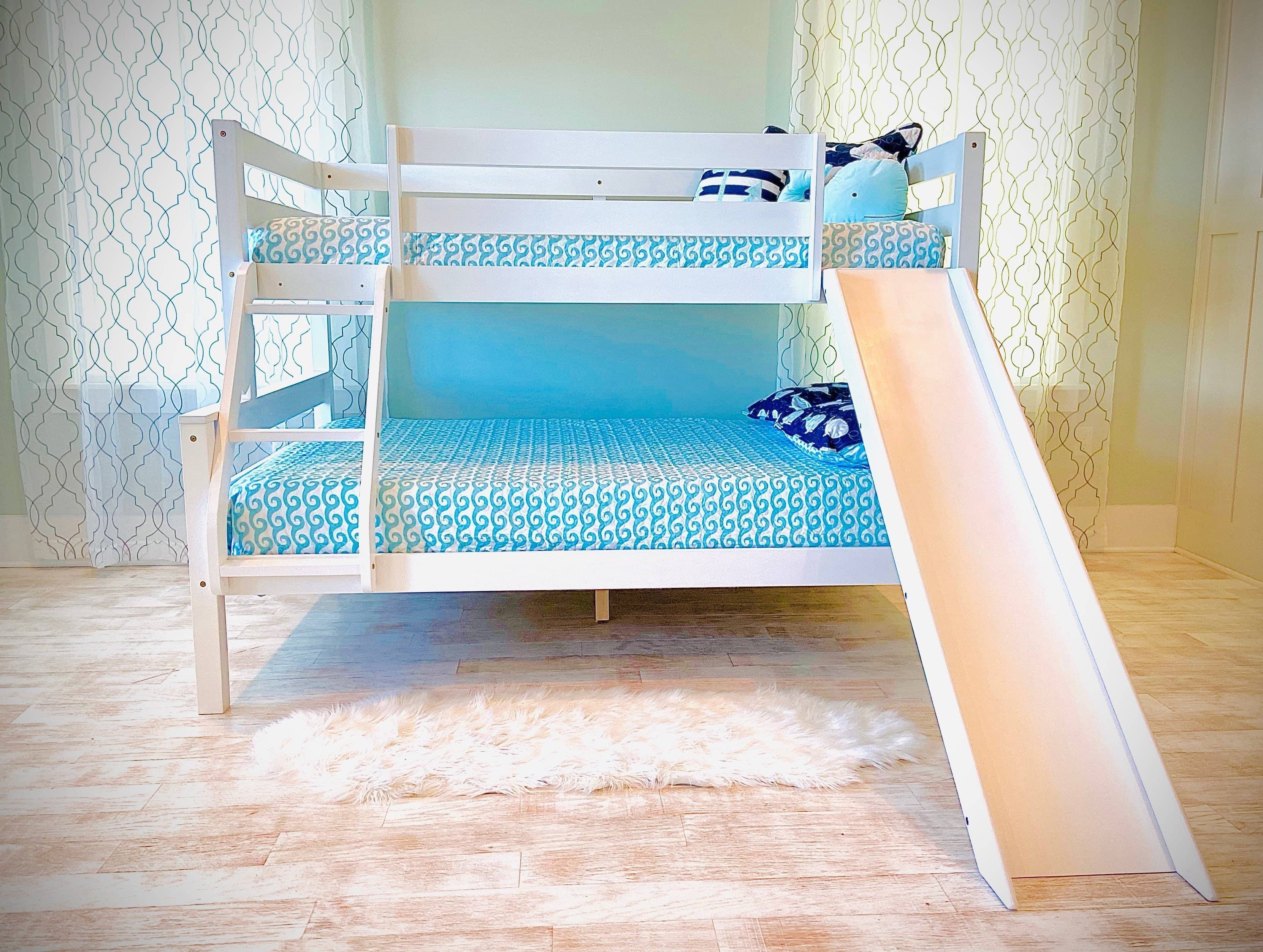 bunk beds for kids with slide