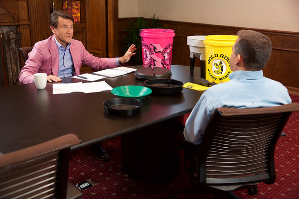 Robert Herjavec Consults With Mark Peterson