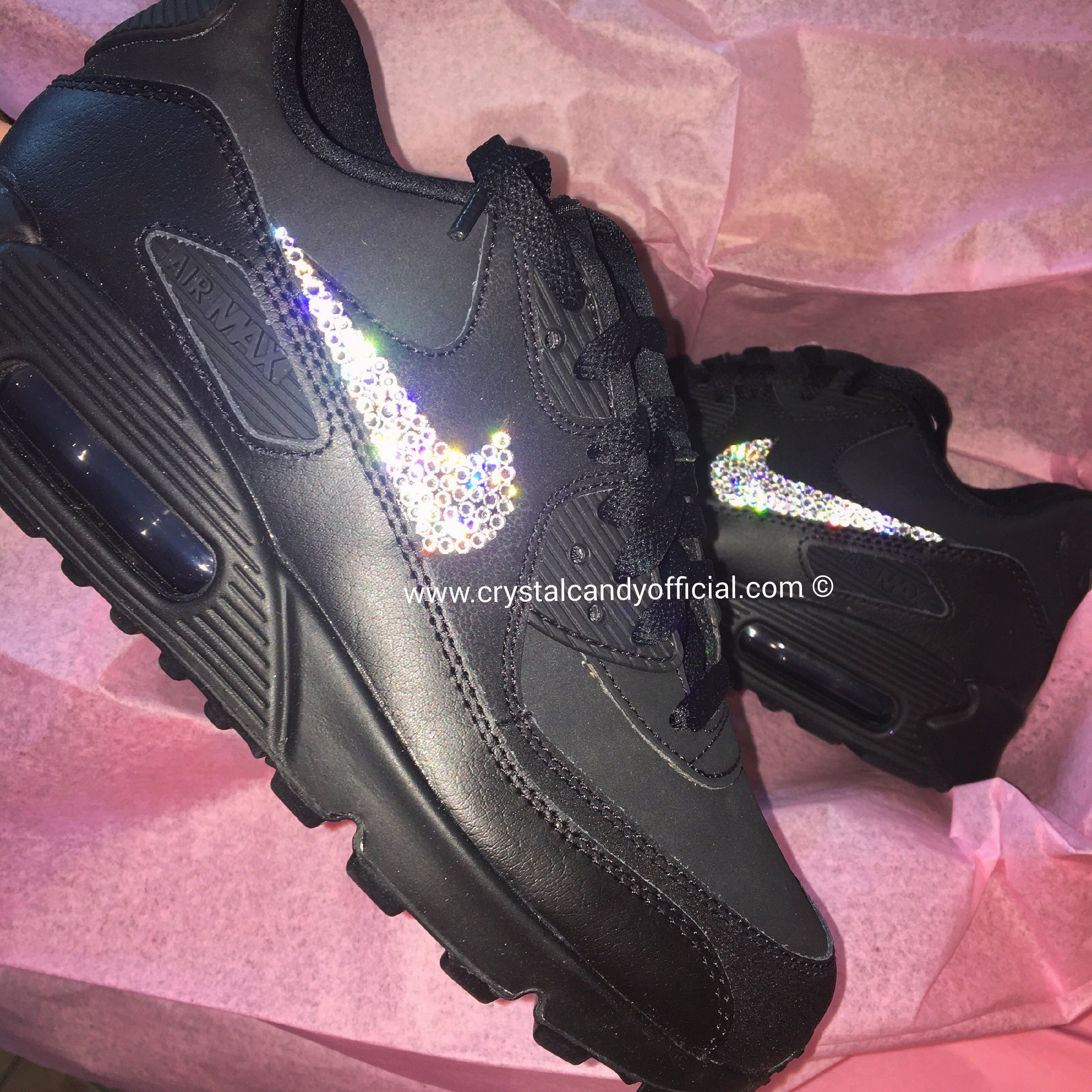 nike air max 90 black tick