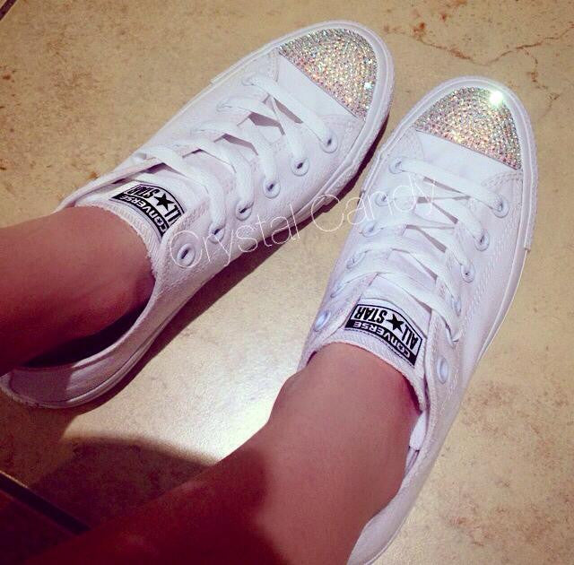 Crystal Converse in White Mono 