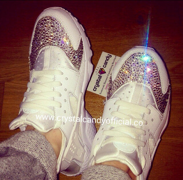 pink glitter huaraches