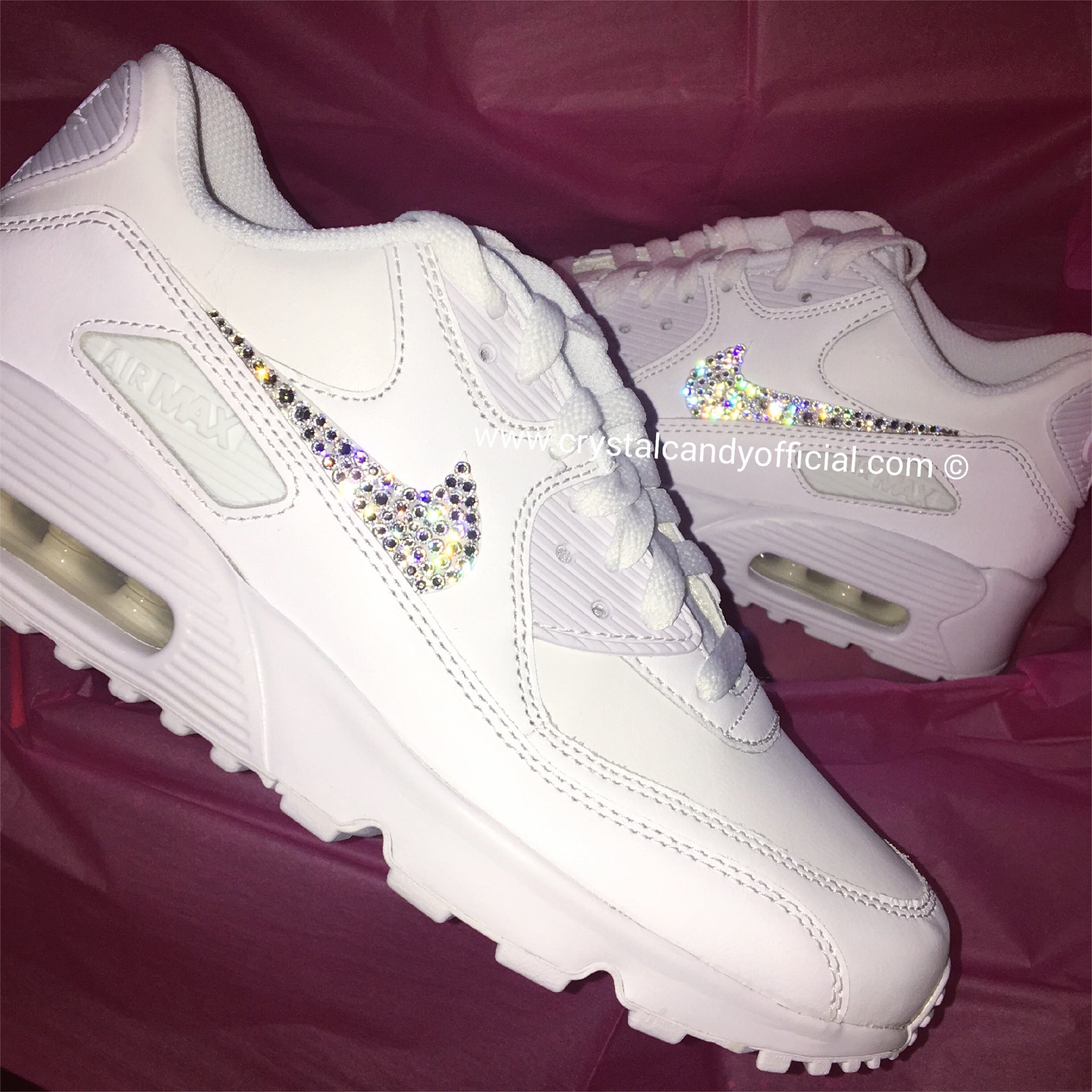 nike air max with crystals