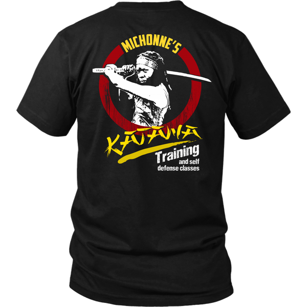 Michonne's Katana Training - Front and Back Design