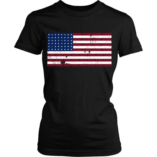 T-shirt - Marine Flag