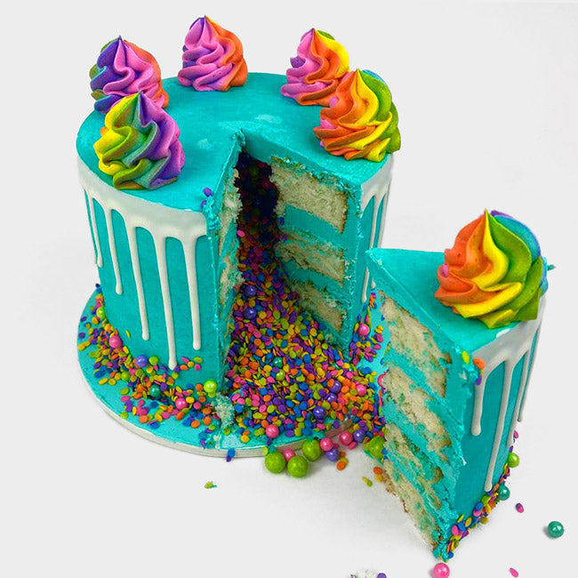 Drip cake for a candy - Creative Cakes by Sweta, LLC