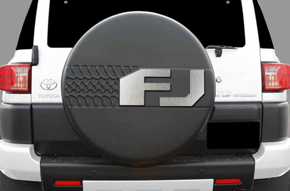 Toyota FJ Cruiser (20072014) Custom Metal Badge FOR Spare Tire Cover