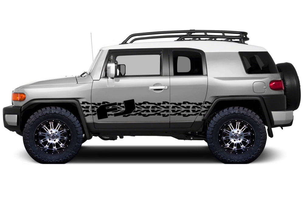 Toyota Fj Cruiser 2007 2014 Custom Vinyl Decal Wrap Kit Tire