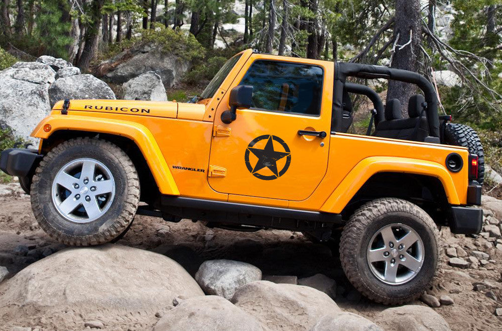 Jeep-Wrangler-Left-and-Right-Door-Damaged-Army-Star – Factory Crafts