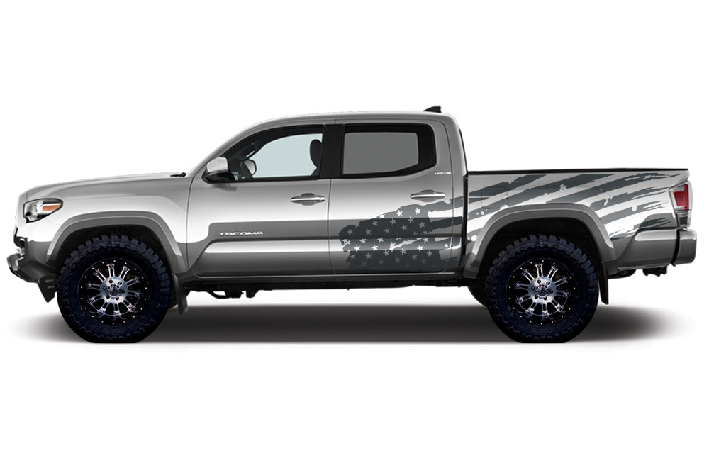 Toyota Tacoma (2016-2022) Vinyl Decal Wrap Kit - PATRIOT – Factory Crafts