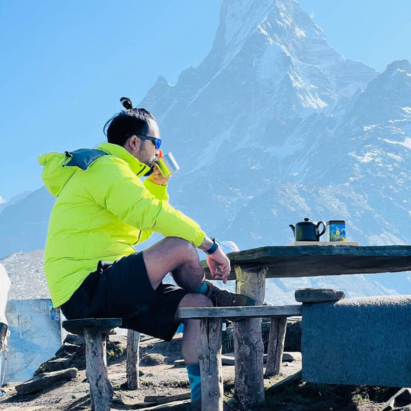 Sipping Silver Tips in the lap of Hmalayas in Nepal