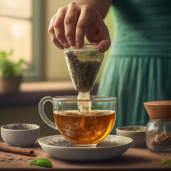 Brewing Tulsi Tea