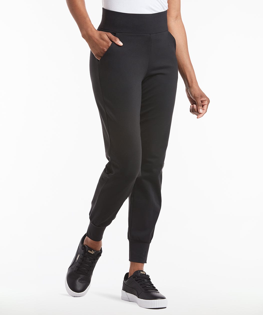 Lululemon Dance Studio Jogger 28 Inseam Womens Black Pants Yoga Running Size  12