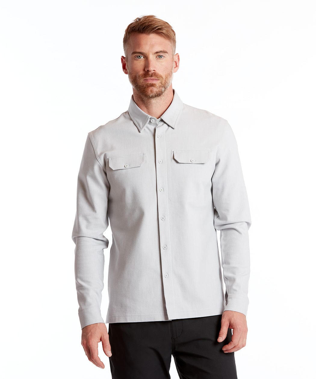 Men's Stretch Button Down Shirt