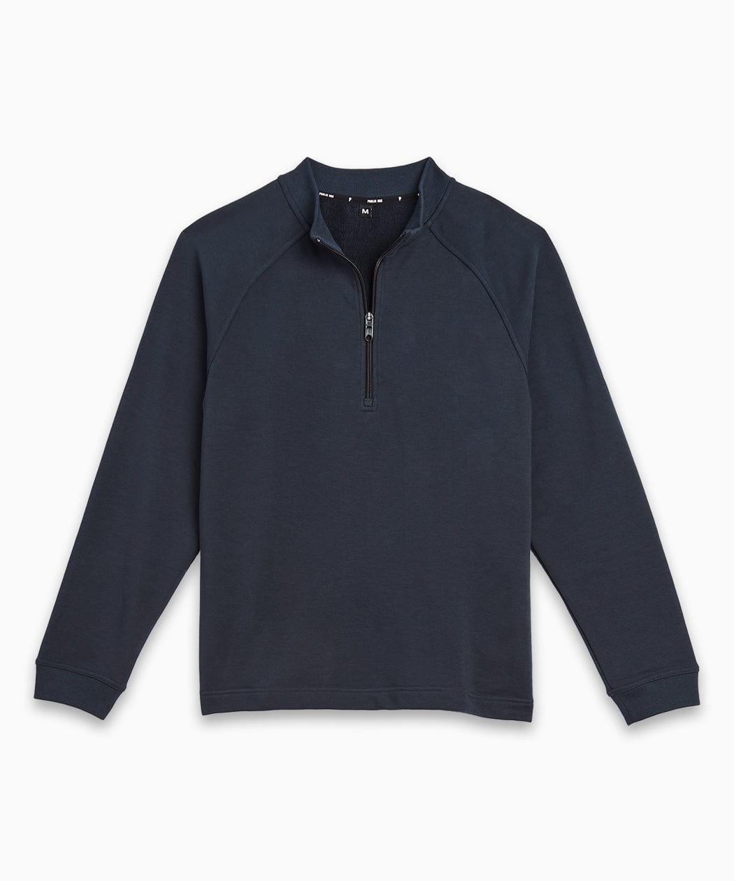 Weekend Half Zip | Men's Heather Navy | Public Rec® - Now Comfort