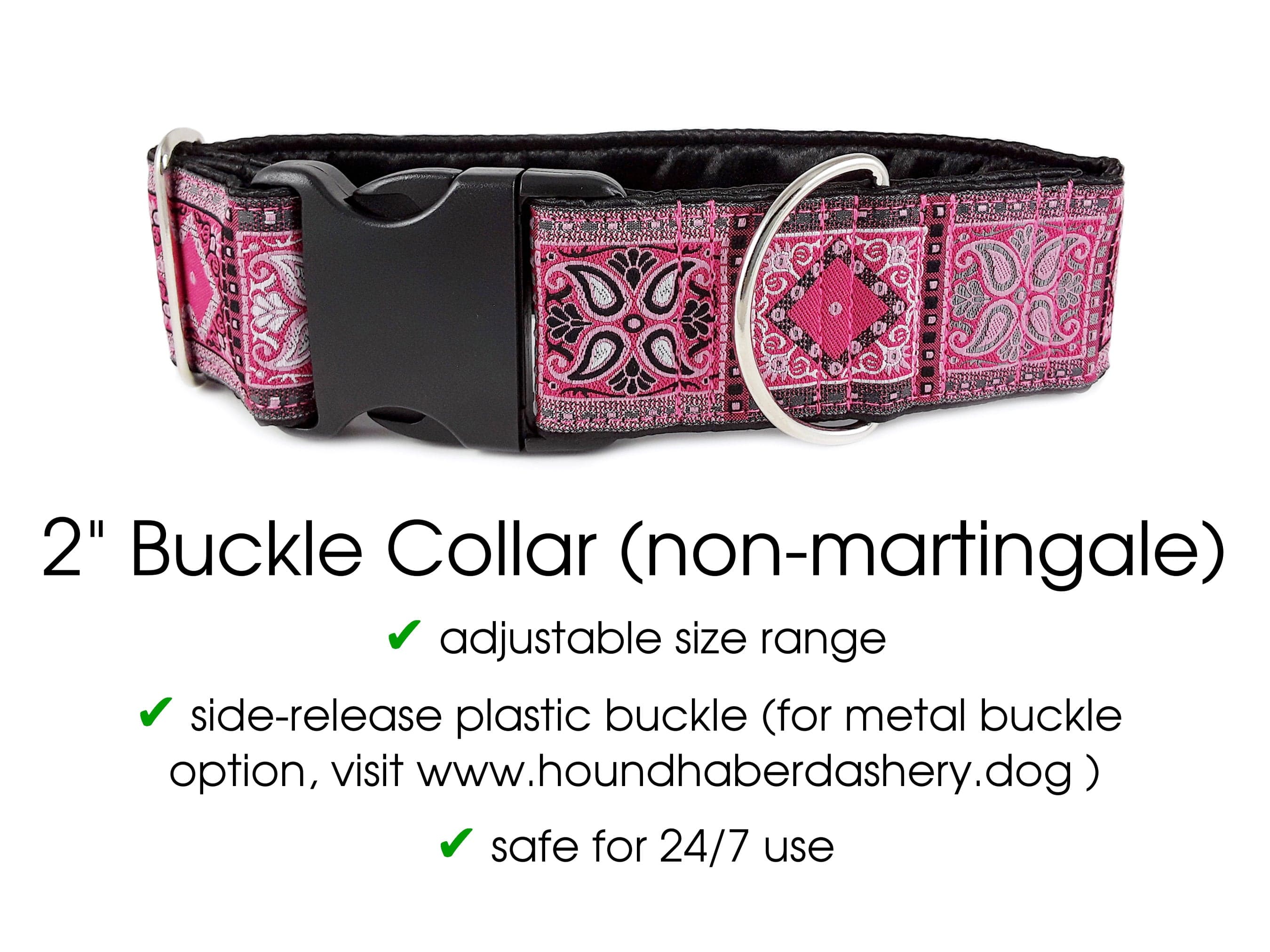 are buckle dog collars safe