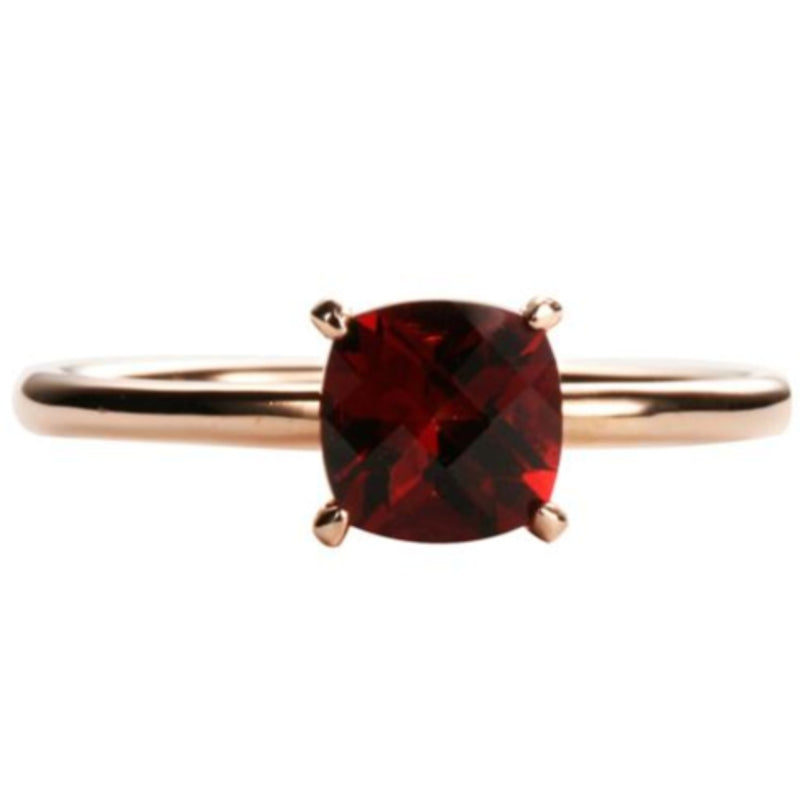 pyrope garnet ring