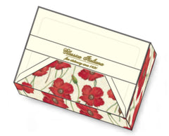 poppy note cards rossi1931 letterseals.com