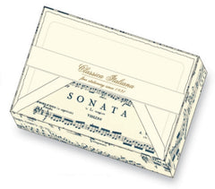 Vivaldi Sonata Score note cards Rossi 1931 Italian stationery letterseals.com