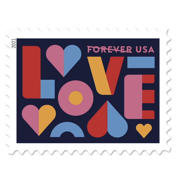 Thank You Forever 1st Class Postage Stamp –