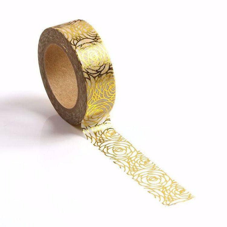 Gold Foil Crown Washi Tape