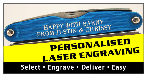 Custom laser engraving