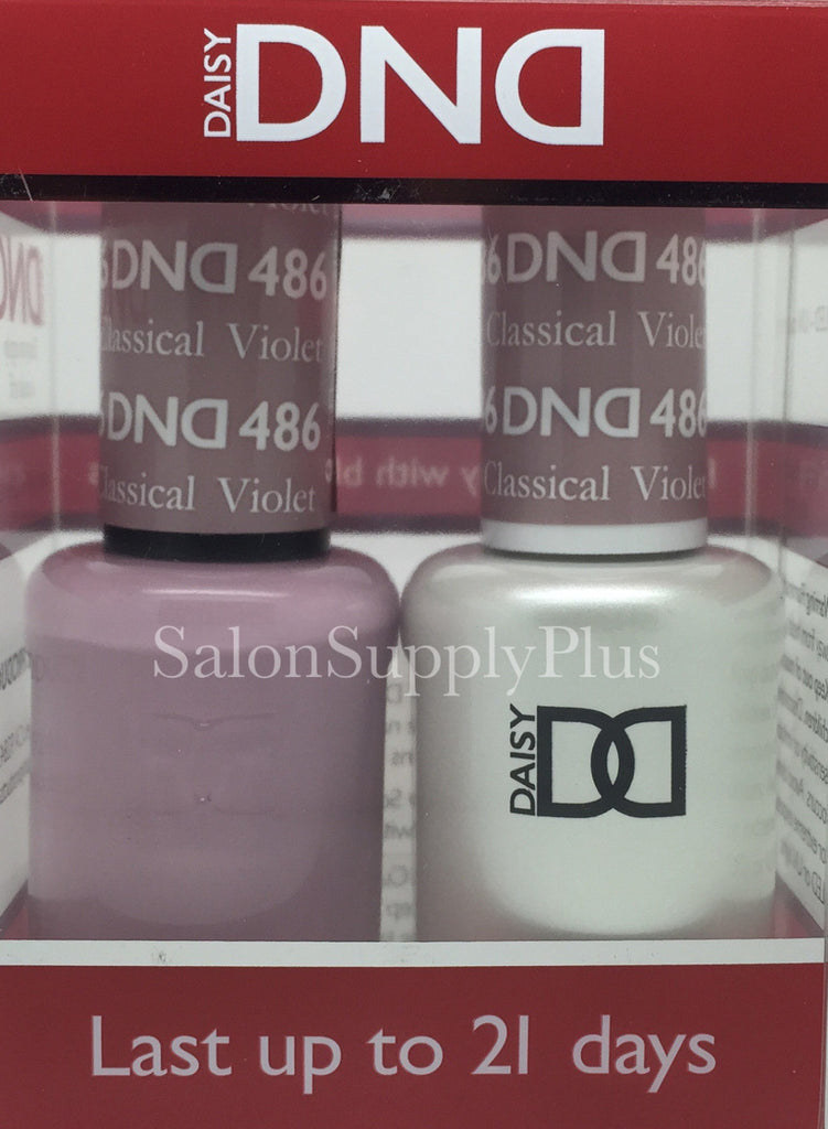 486 - DND Duo Gel - Classical Violet – LR BEAUTY/SALONSUPPLYPLUS