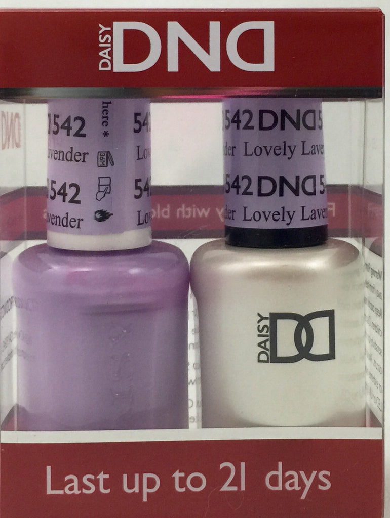 542 - DND Duo Gel - Lovely Lavender – LR BEAUTY/SALONSUPPLYPLUS