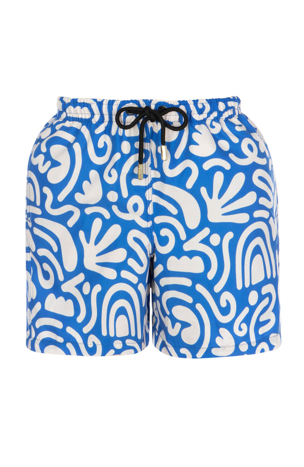 Greek Holiday - Kids Swim Trunks