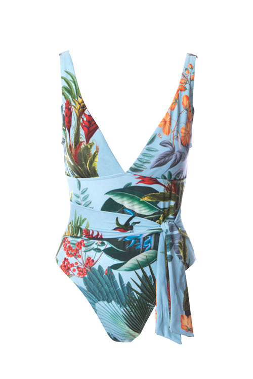 Flower Fields One Piece Swimsuit