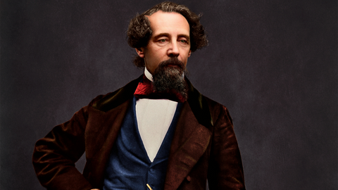 Charles Dickens in colour. 