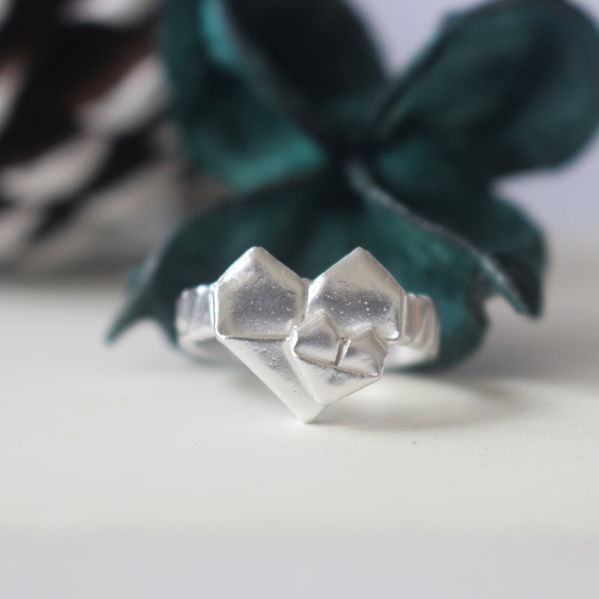 【超希少】ohta origami ring 折り紙リング silver