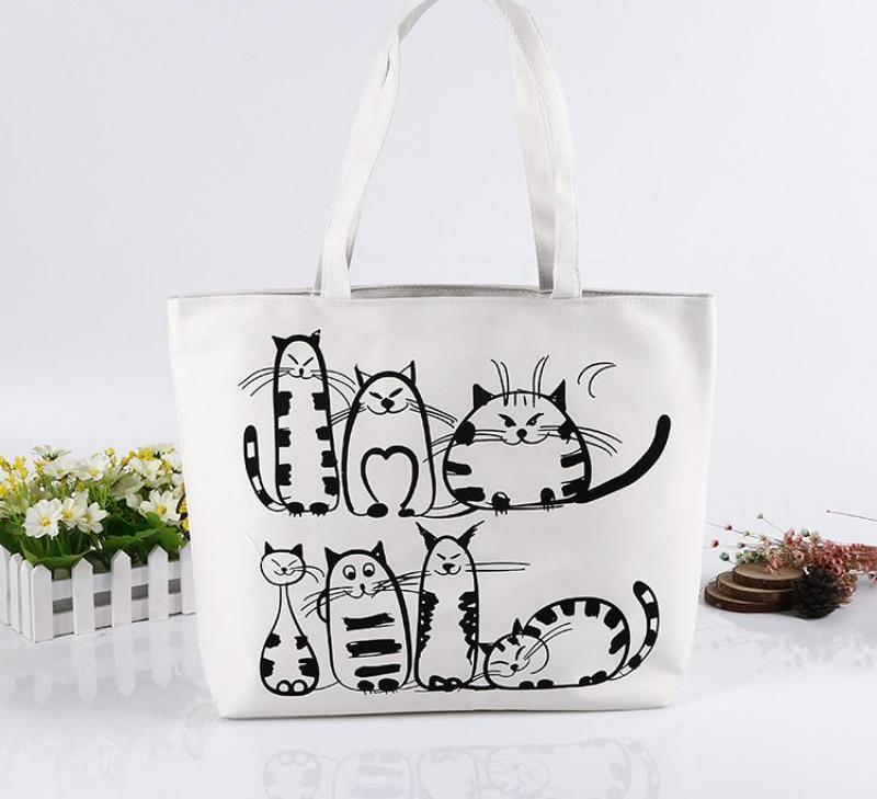 cartoon canvas bags