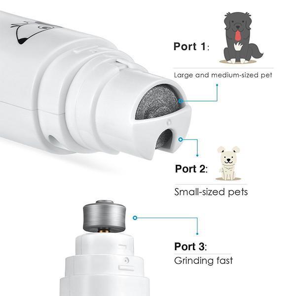 Electric Nail Grinder For Dogs and Cats - Pet Clever