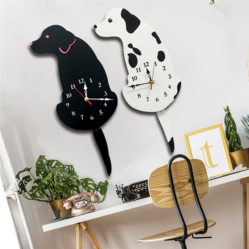 Tail Wagging Labrador Dog Wall Clock - Pet Clever